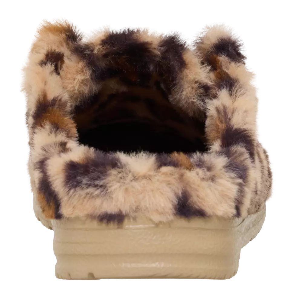 Wendy Slipper Leo Fur 