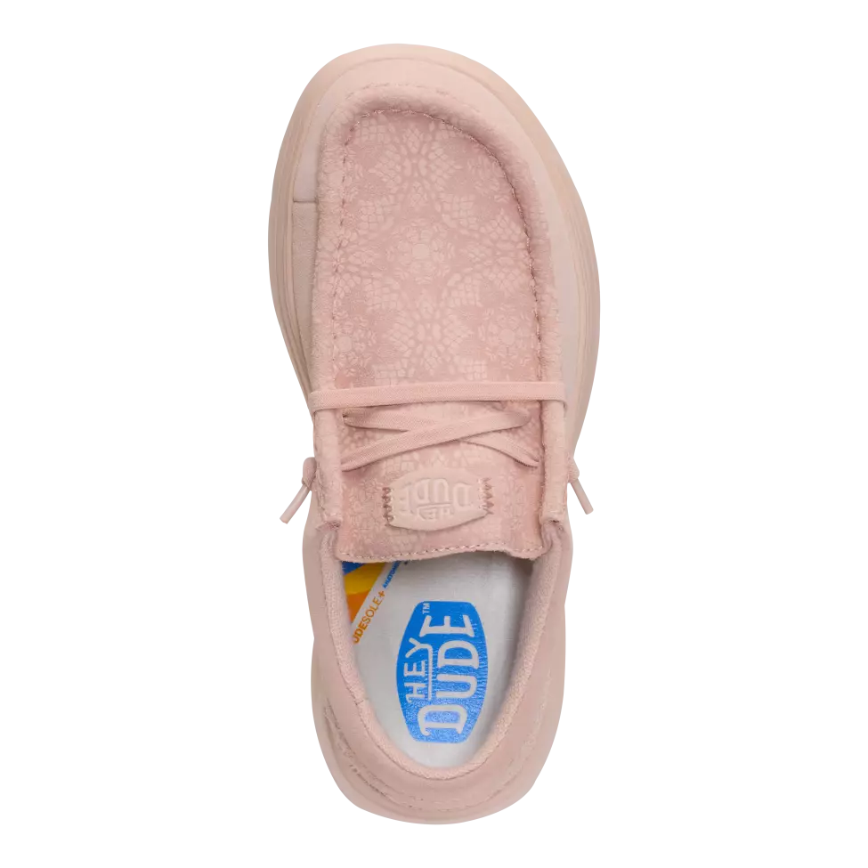 Wendy COMF Suede Lace Print 